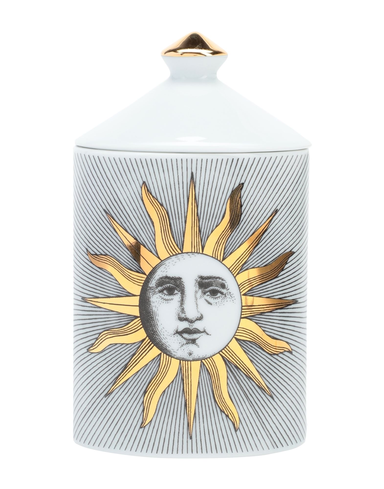 FORNASETTI Kerze Unisex Weiß von FORNASETTI