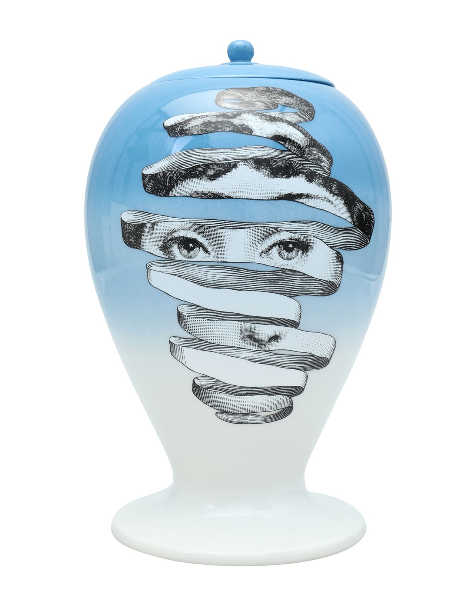 FORNASETTI Vase Unisex Weiß von FORNASETTI