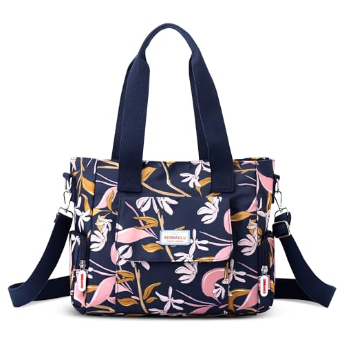 FORRICA Handtaschen Damen Shopper Umhängetasche Modemuster Groß Schultertasche Frauen Wasserdicht Handtaschen mit Mehreren Taschen Blume I FORRICA Handtaschen Damen Shopper Umhängetasche Modemuster Groß Schultertasche Frauen Wasserdicht Handtaschen mit Mehreren Taschen Blume I von FORRICA