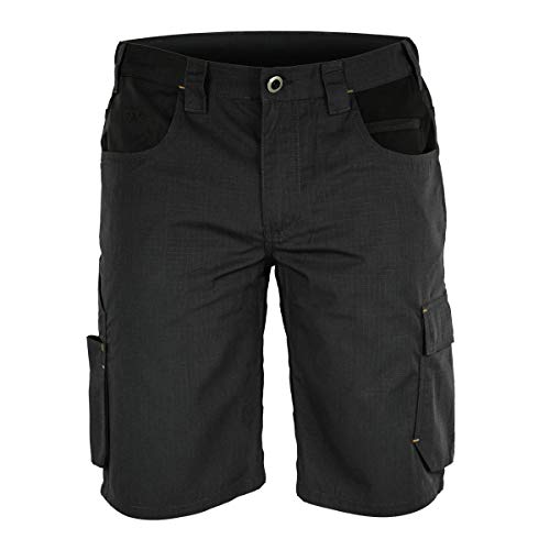 FORSBERG Braxa Kurze Arbeitshose mit elastischen Stretchzonen, robuste Shorts mit Stretcheinsätzen, Farbe:anthrazit/schwarz, Größe:46 von FORSBERG