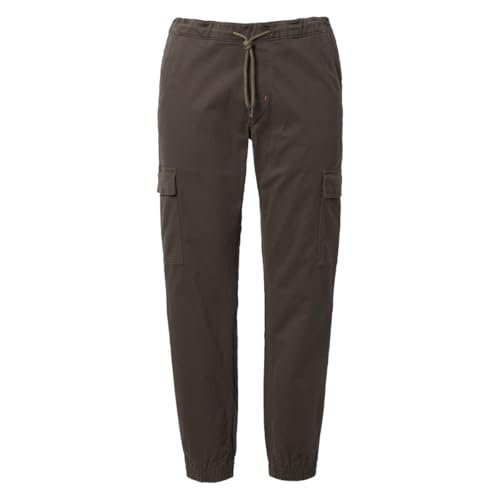 FORSBERG Bequeme Cargojogger Hose mit großzügigen Taschen und Strickbund, Farbe:Oliv, Größe:58 von FORSBERG