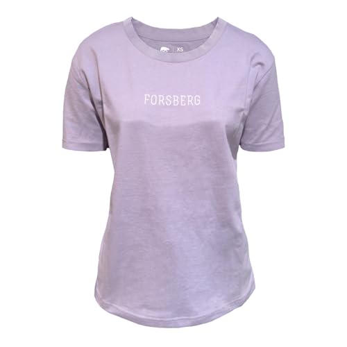 FORSBERG Damen T-Shirt mit Print, Farbe:Flieder, Größe:M von FORSBERG