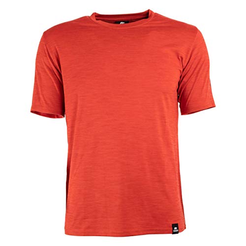 FORSBERG Svettson Funktionsshirt Funktionelles T-Shirt Arbeitsshirt Kurzarm sehr geruchshemmend atmungsaktiv bequem robust, Farbe:rot, Größe:3XL von FORSBERG