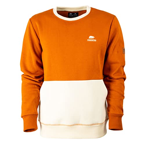 FORSBERG Sweatshirt Alvarson, Farbe:rostrot/Creme, Größe:3XL von FORSBERG