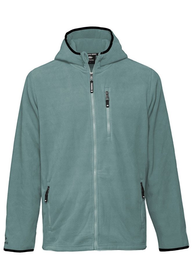 FORSBERG Sweatshirt Dicker Fleece Hoodie Zipper von FORSBERG