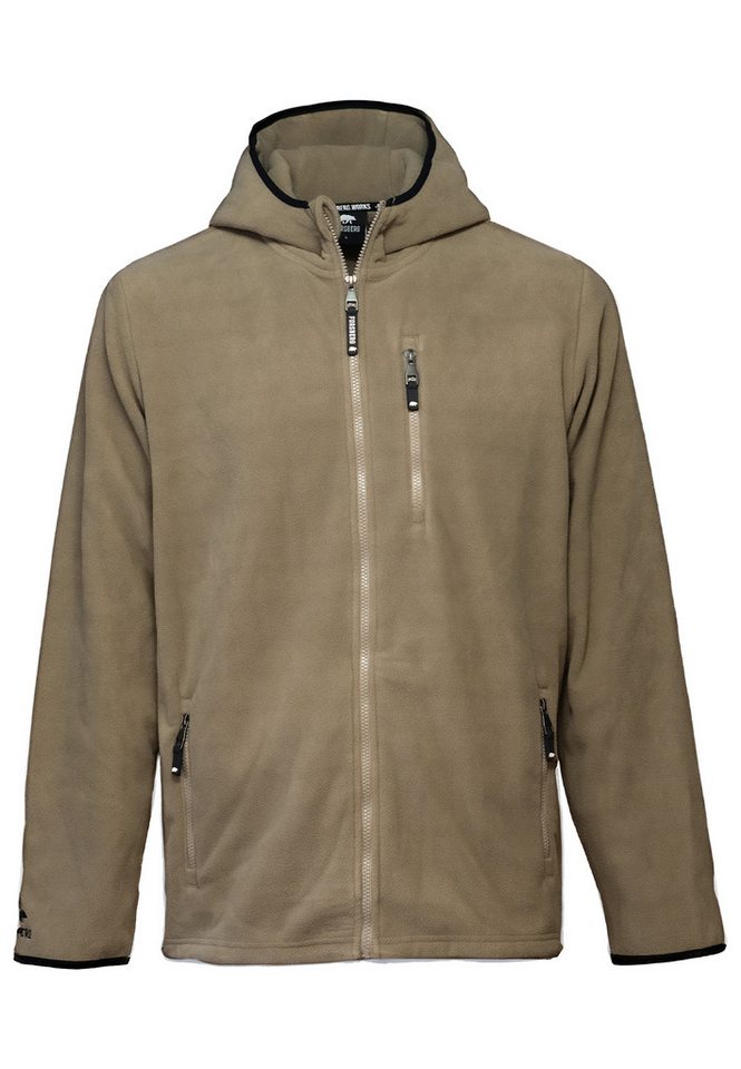 FORSBERG Sweatshirt Dicker Fleece Hoodie Zipper von FORSBERG