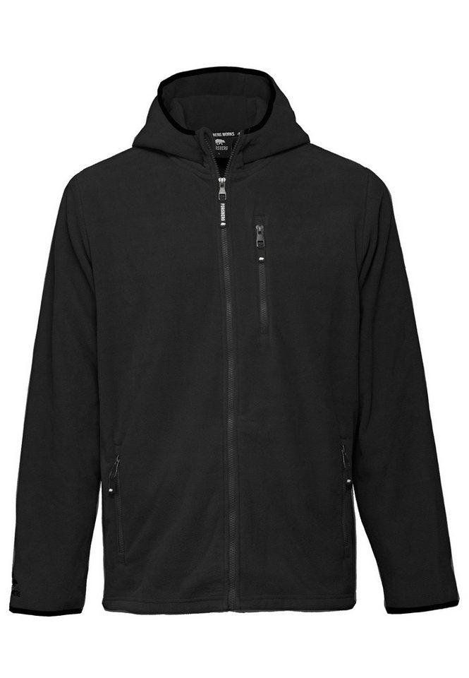 FORSBERG Sweatshirt Dicker Fleece Hoodie Zipper von FORSBERG