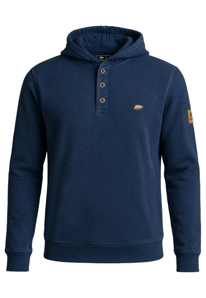 FORSBERG Sweatshirt Hoodie im Denim-Look von FORSBERG