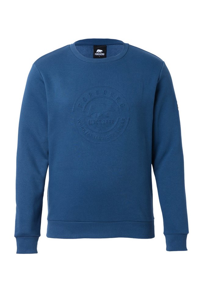 FORSBERG Sweatshirt Sweatshirt mit 3D Logo von FORSBERG