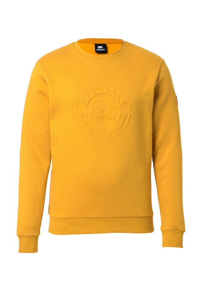 FORSBERG Sweatshirt Sweatshirt mit 3D Logo von FORSBERG
