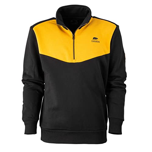 FORSBERG Sweatshirt Tureson, Farbe:schwarz/Bronze, Größe:S von FORSBERG