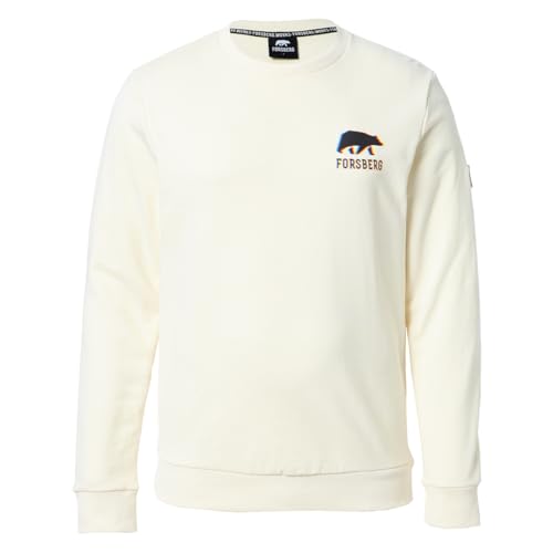 FORSBERG Dreideson Sweatshirt, Farbe:beige, Größe:S FORSBERG Dreideson Sweatshirt, Farbe:beige, Größe:S von FORSBERG