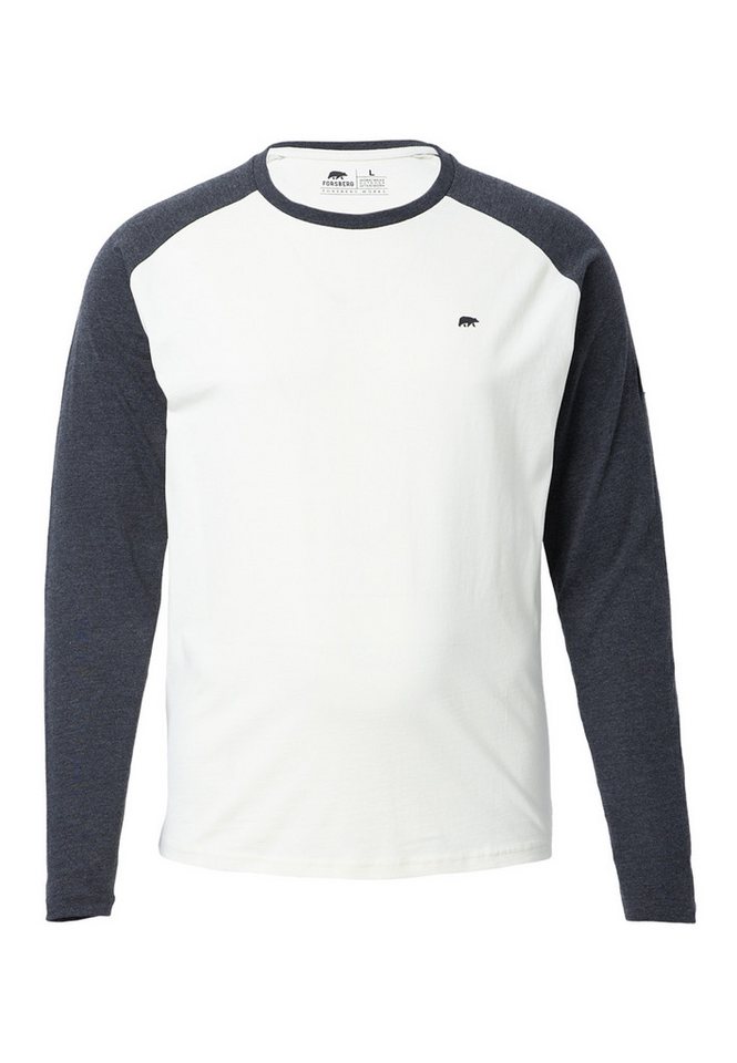 FORSBERG T-Shirt Longsleeve mit Gummi-Patch von FORSBERG