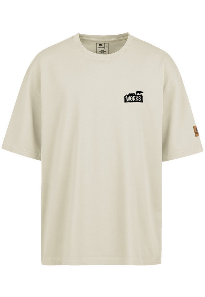 FORSBERG T-Shirt Oversized T-Shirt mit Brustlogo FORSBERG T-Shirt Oversized T-Shirt mit Brustlogo von FORSBERG