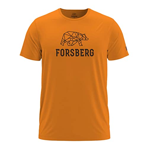 FORSBERG T-Shirt Skogson, Farbe:orange/schwarz, Größe:XL von FORSBERG