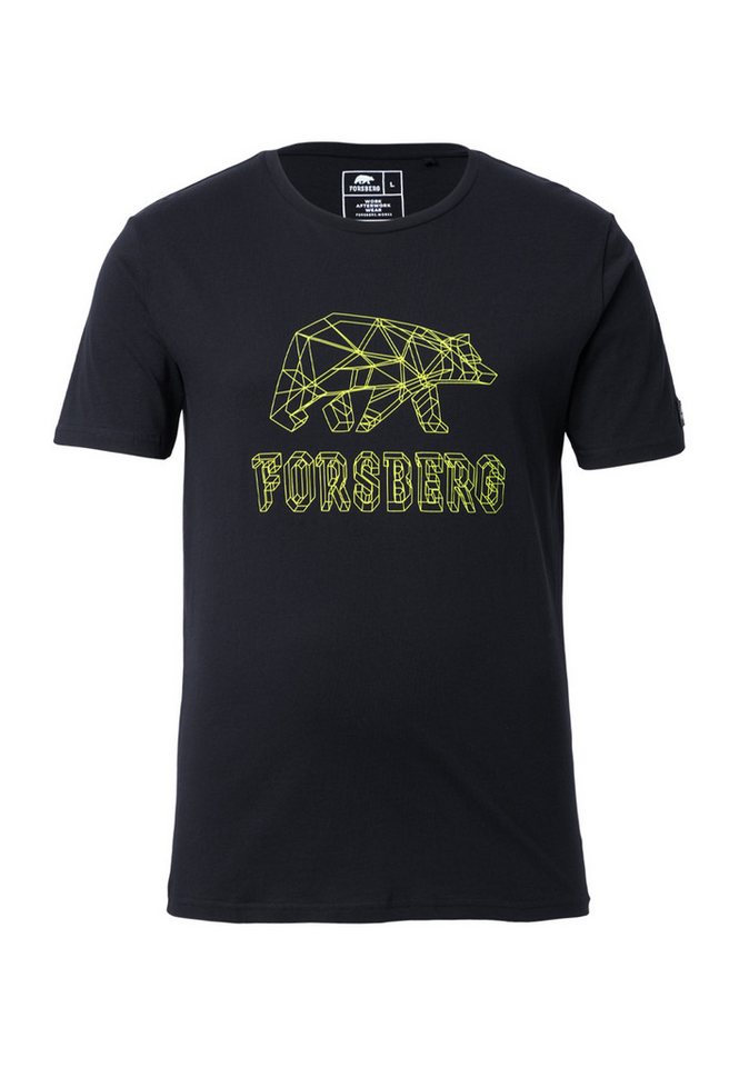 FORSBERG T-Shirt mit Dimensionslogo FORSBERG T-Shirt mit Dimensionslogo von FORSBERG