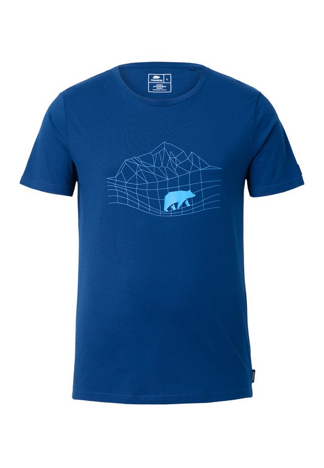 FORSBERG T-Shirt mit Polygonraster-Logo von FORSBERG