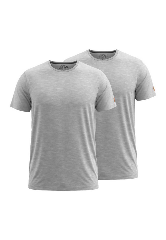 FORSBERG T-Shirt einfarbig im Doppelpack von FORSBERG