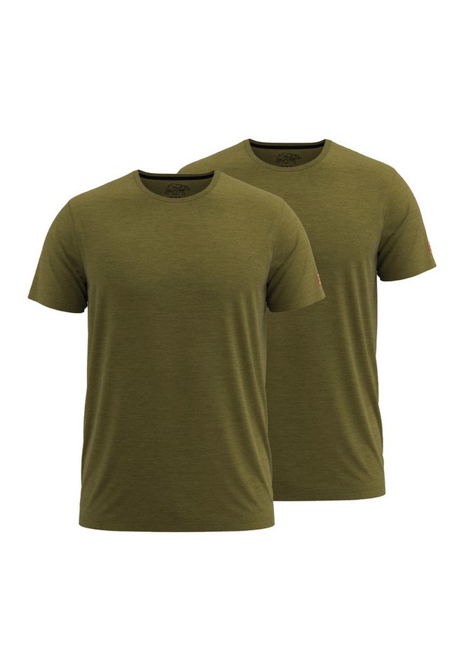 FORSBERG T-Shirt einfarbig im Doppelpack von FORSBERG