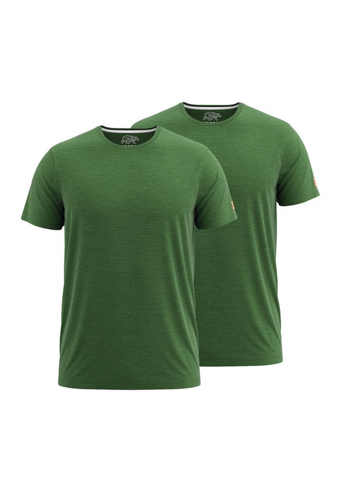 FORSBERG T-Shirt einfarbig im Doppelpack von FORSBERG
