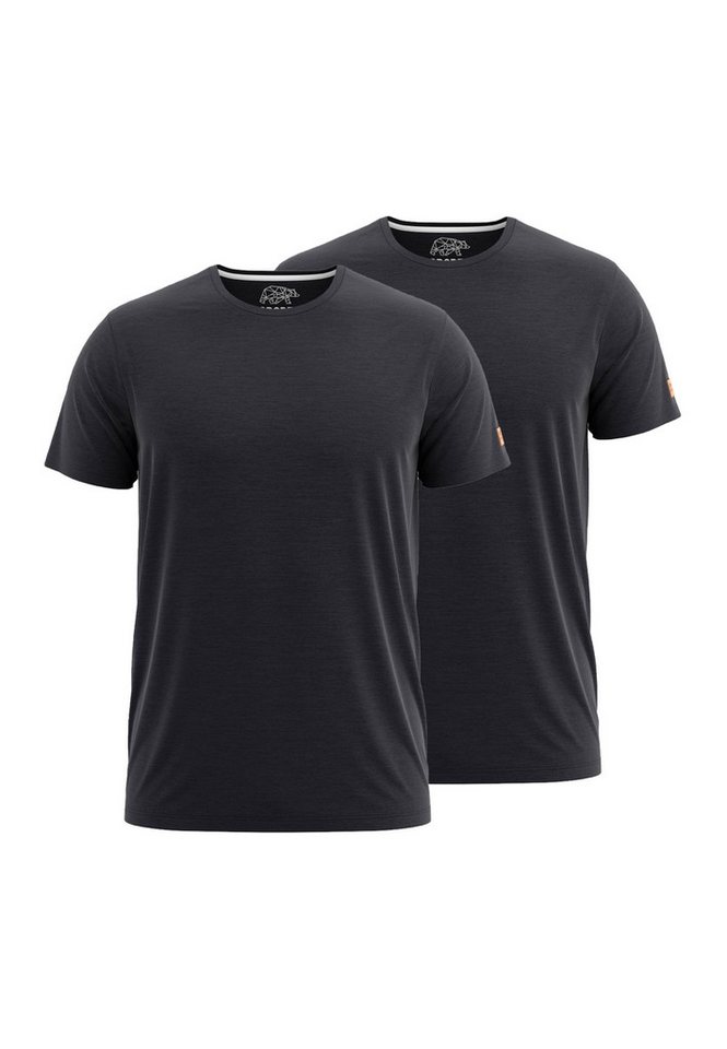 FORSBERG T-Shirt einfarbig im Doppelpack von FORSBERG