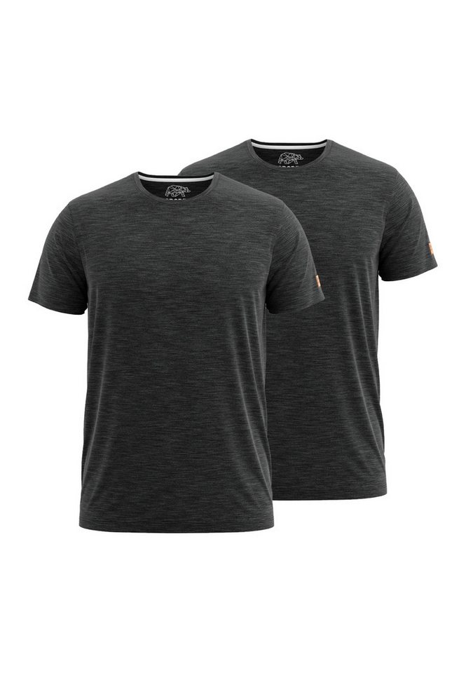 FORSBERG T-Shirt einfarbig im Doppelpack von FORSBERG