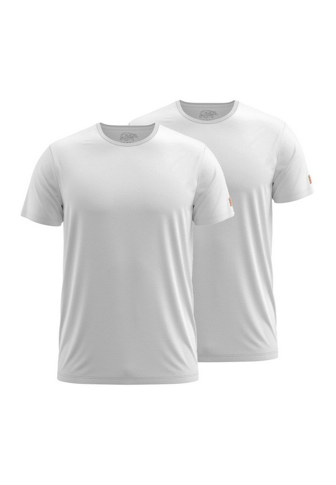 FORSBERG T-Shirt einfarbig im Doppelpack von FORSBERG