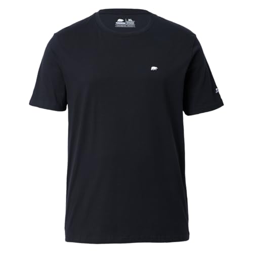 FORSBERG T-Shirt mit kleinem Gummi-Patch, Farbe:schwarz, Größe:3XL von FORSBERG
