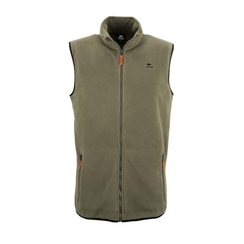 FORSBERG Vardir-Weste, Fleeceweste, Outdoor-Weste, Strickfleece, warm, funktional für Freizeit und Beruf, Farbe:oliv, Größe:L von FORSBERG