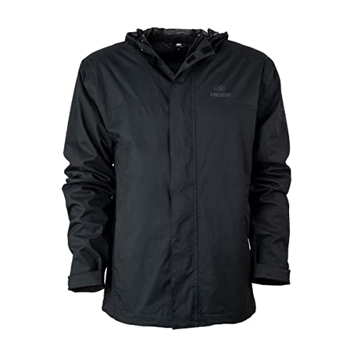 FORSBERG Vatten Allwetterjacke Regenjacke, Farbe:schwarz, Größe:4XL von FORSBERG