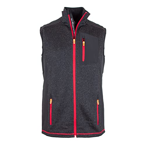 FORSBERG Weste, Strickweste, Outdoor-Weste, Strickfleece, warm, funktional für Freizeit und Beruf, Farbe:anthrazit, Größe:L FORSBERG Weste, Strickweste, Outdoor-Weste, Strickfleece, warm, funktional für Freizeit und Beruf, Farbe:anthrazit, Größe:L von FORSBERG