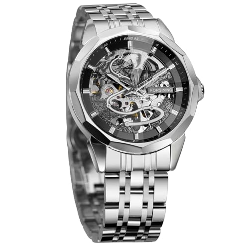 FORSINING Herren Automatik Selbstaufzug Sport Skelett Mechanische Armbanduhr von FORSINING