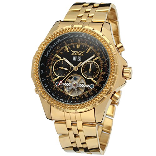 FORSINING Men's Automatic-self-Wind Tourbillon Brass Bracelet Watch JAG070M4G1 FORSINING Men's Automatic-self-Wind Tourbillon Brass Bracelet Watch JAG070M4G1 von FORSINING