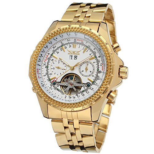 FORSINING Men's Automatic-self-Wind Tourbillon Brass Bracelet Watch JAG070M4G2 FORSINING Men's Automatic-self-Wind Tourbillon Brass Bracelet Watch JAG070M4G2 von FORSINING