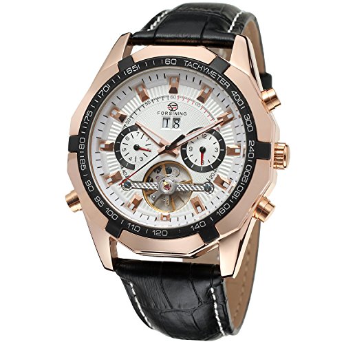 FORSINING Men's Classic Automatic Tourbillon Wrist Watch FSG340M3T4 FORSINING Men's Classic Automatic Tourbillon Wrist Watch FSG340M3T4 von FORSINING