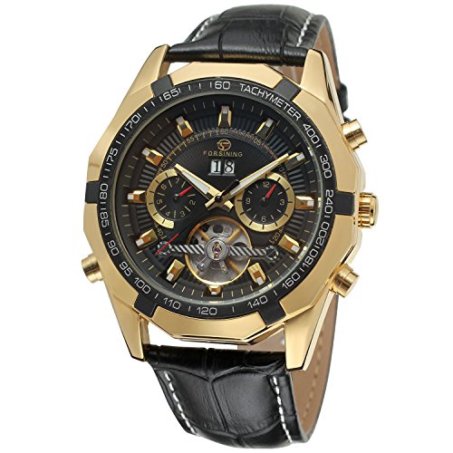 FORSINING Men's Luxury Automatic Tourbillon Wrist Watch FSG340M3T5 FORSINING Men's Luxury Automatic Tourbillon Wrist Watch FSG340M3T5 von FORSINING