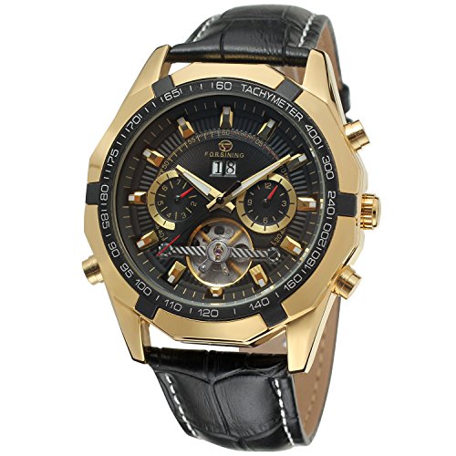 FORSINING Men's Luxury Automatic Tourbillon Wrist Watch FSG340M3T5 von FORSINING