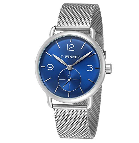 FORSINING Men's Stylish Hand-Wind Analog Watch with Stainless Steel Bracelet WRG8166M4S3 FORSINING Men's Stylish Hand-Wind Analog Watch with Stainless Steel Bracelet WRG8166M4S3 von FORSINING
