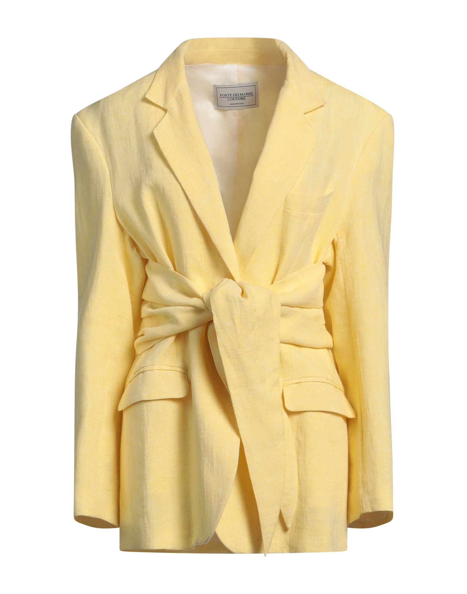 FORTE DEI MARMI COUTURE Blazer Damen Gelb FORTE DEI MARMI COUTURE Blazer Damen Gelb von FORTE DEI MARMI COUTURE