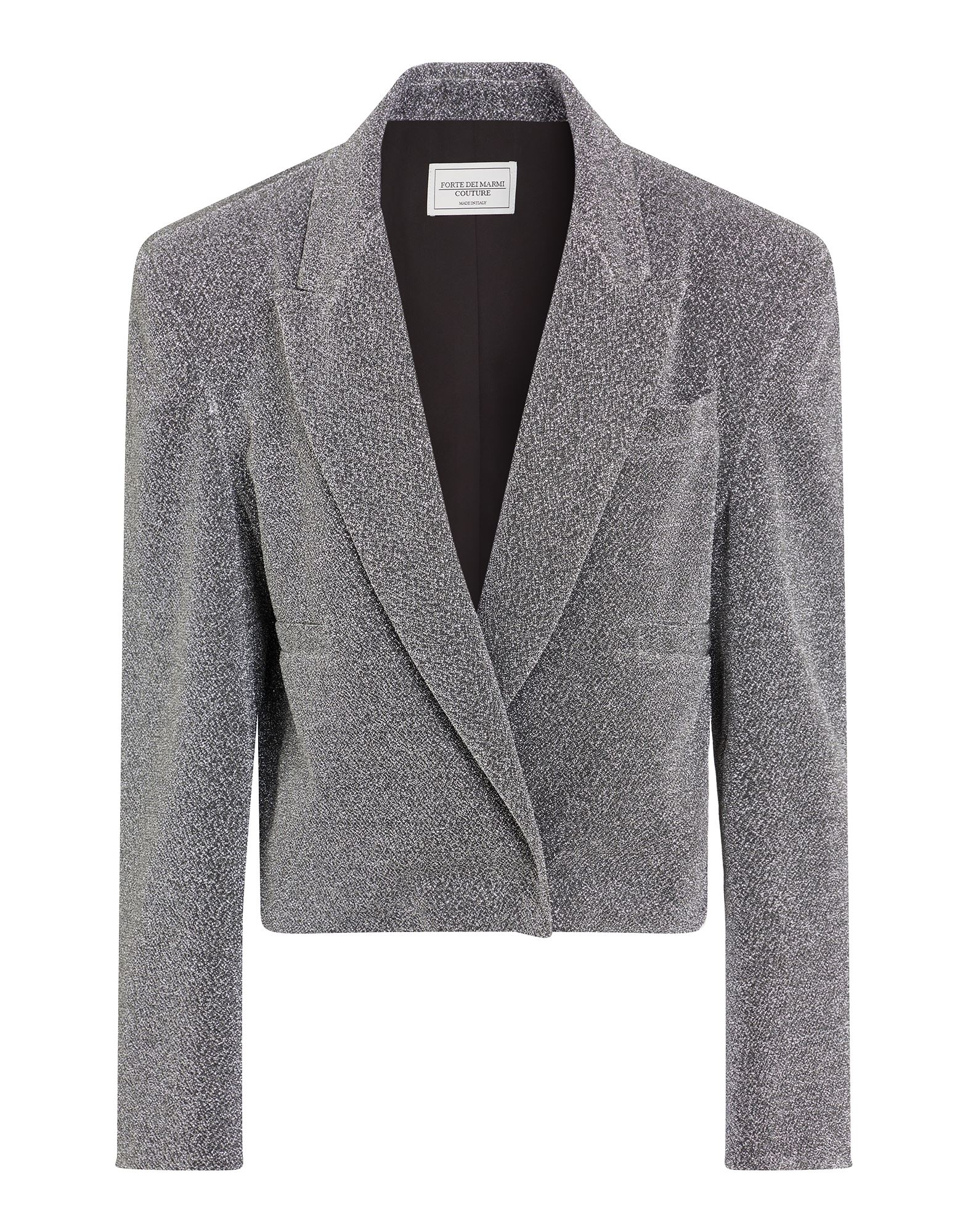 FORTE DEI MARMI COUTURE Blazer Damen Silber FORTE DEI MARMI COUTURE Blazer Damen Silber von FORTE DEI MARMI COUTURE