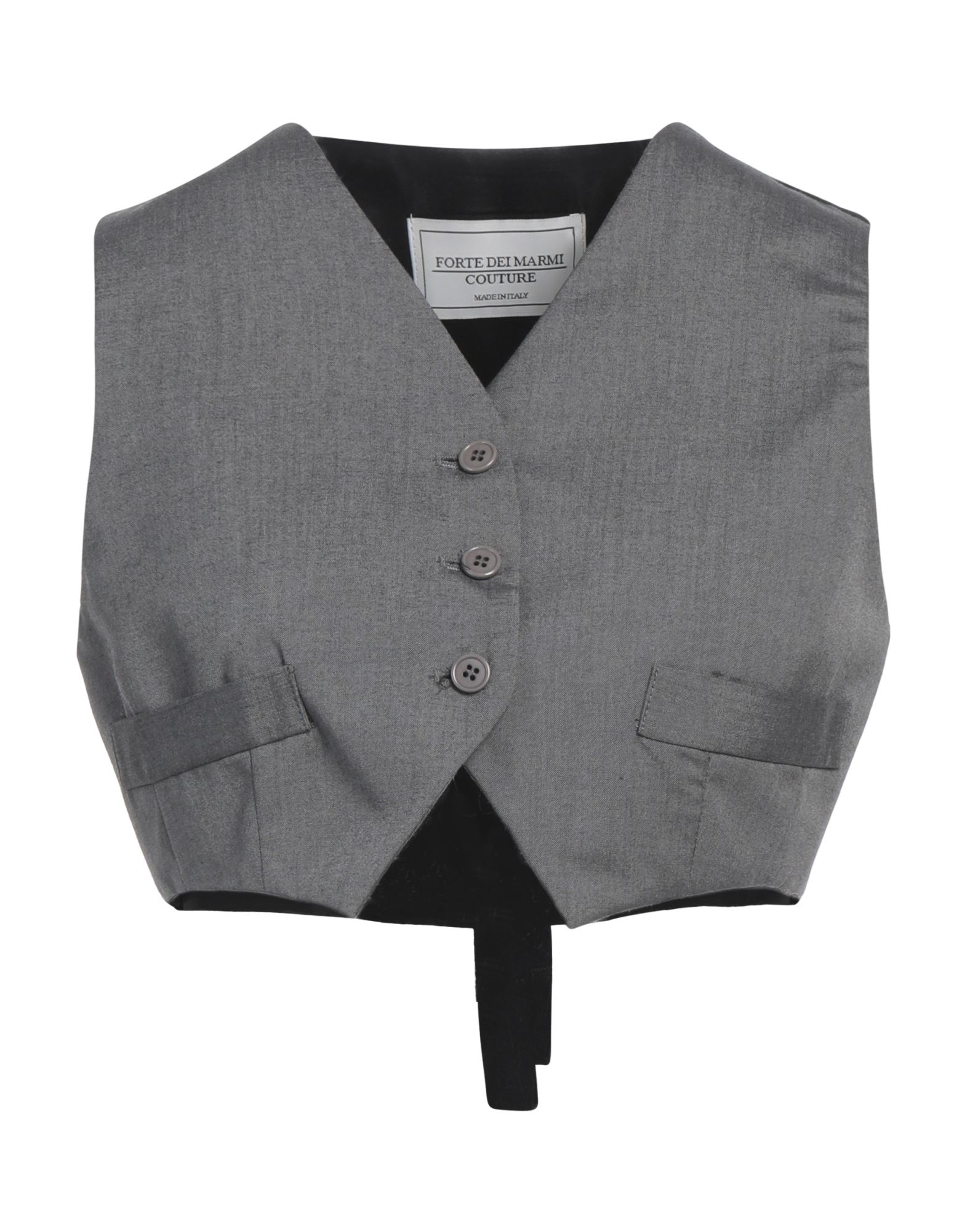 FORTE DEI MARMI COUTURE Couture-weste Damen Grau FORTE DEI MARMI COUTURE Couture-weste Damen Grau von FORTE DEI MARMI COUTURE