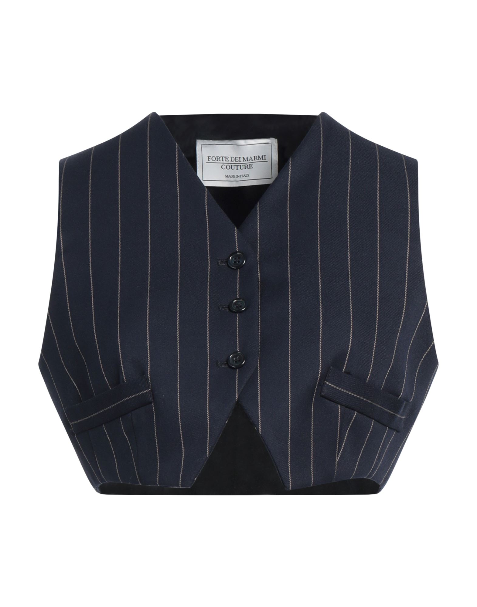 FORTE DEI MARMI COUTURE Couture-weste Damen Marineblau FORTE DEI MARMI COUTURE Couture-weste Damen Marineblau von FORTE DEI MARMI COUTURE