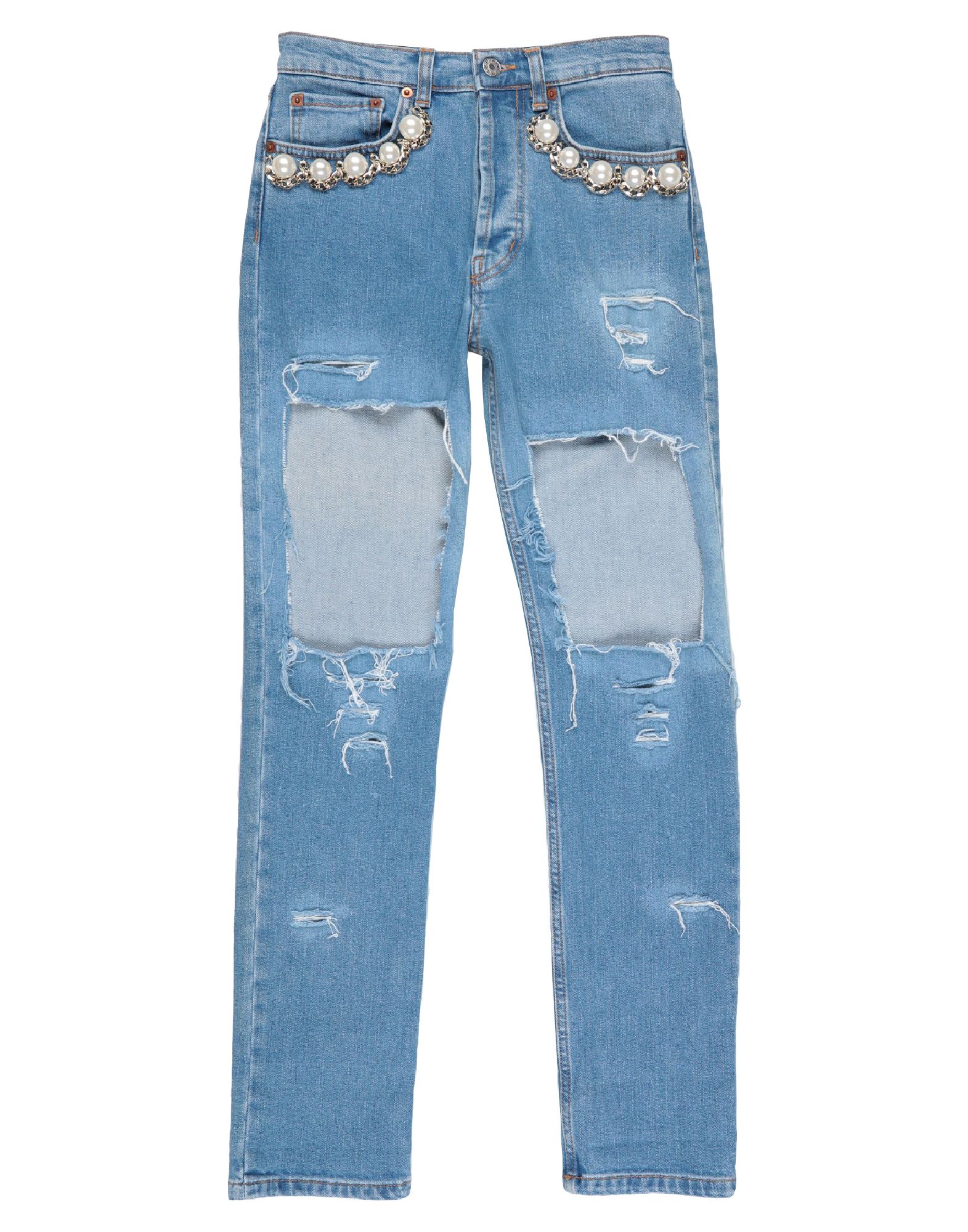 FORTE DEI MARMI COUTURE Jeanshose Damen Blau FORTE DEI MARMI COUTURE Jeanshose Damen Blau von FORTE DEI MARMI COUTURE