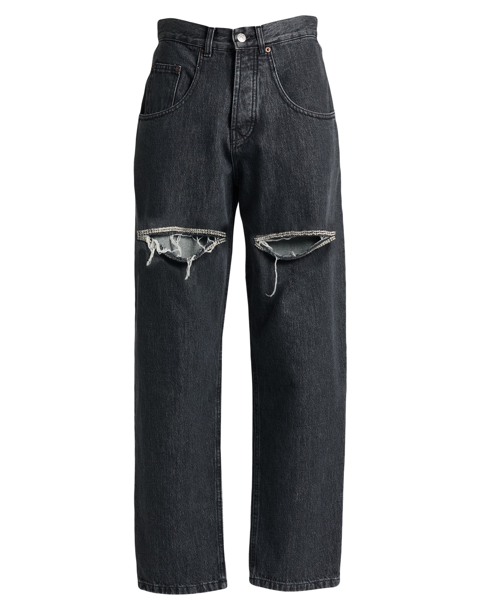 FORTE DEI MARMI COUTURE Jeanshose Damen Schwarz FORTE DEI MARMI COUTURE Jeanshose Damen Schwarz von FORTE DEI MARMI COUTURE