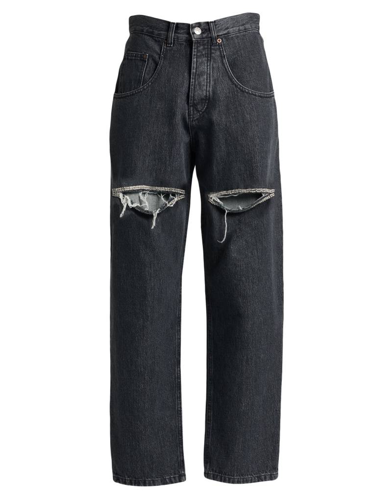 FORTE DEI MARMI COUTURE Jeanshose Damen Schwarz von FORTE DEI MARMI COUTURE