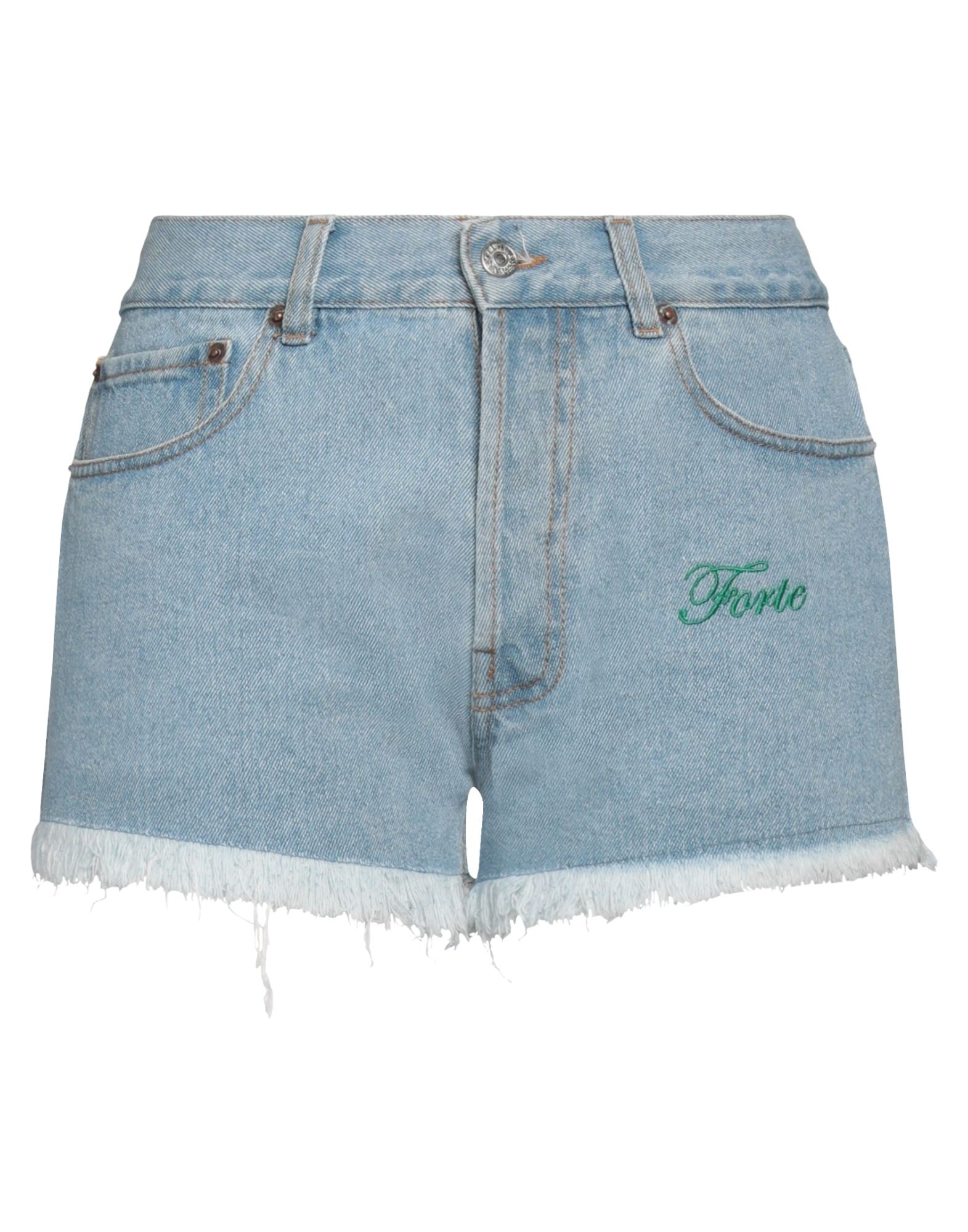FORTE DEI MARMI COUTURE Jeansshorts Damen Blau FORTE DEI MARMI COUTURE Jeansshorts Damen Blau von FORTE DEI MARMI COUTURE