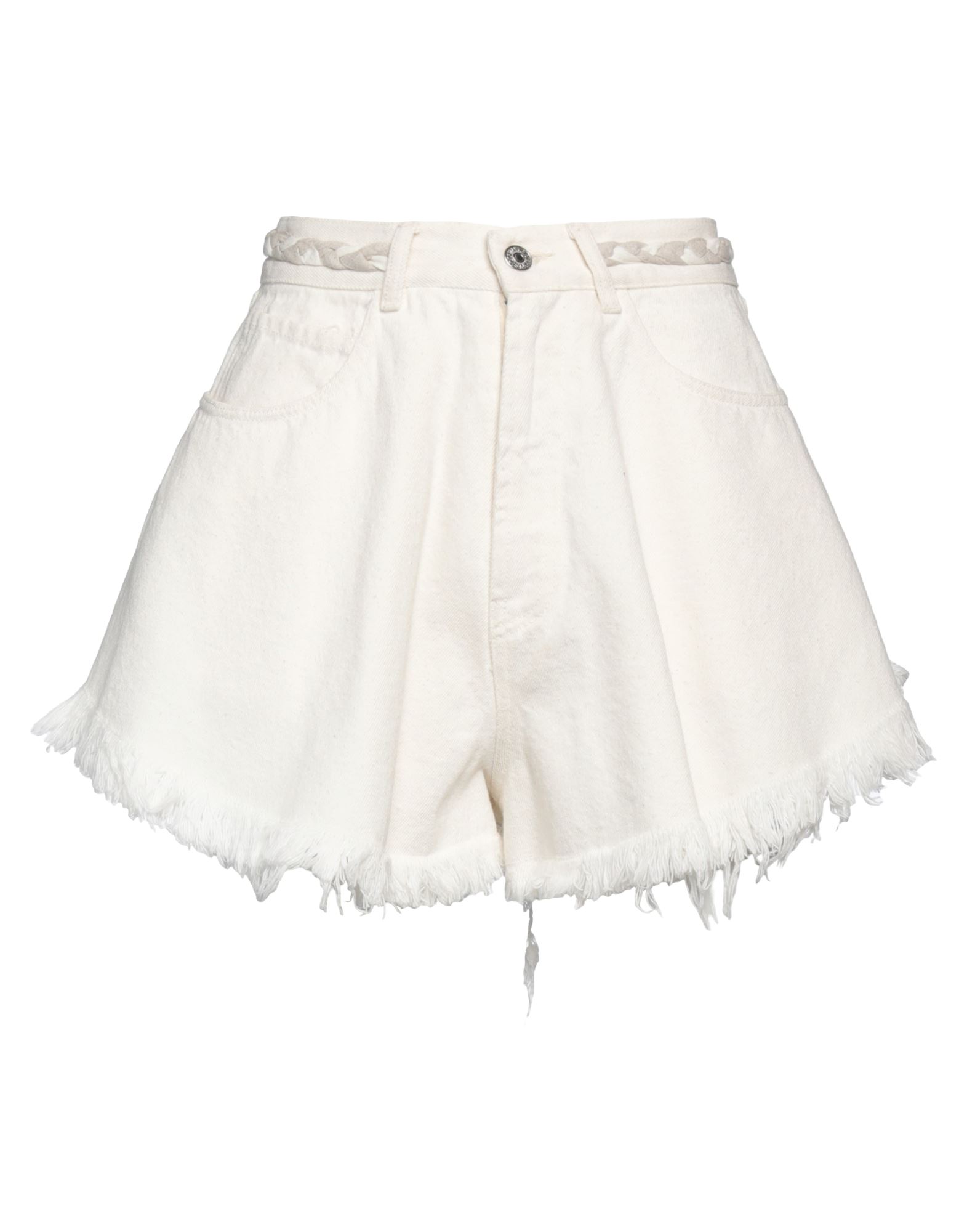 FORTE DEI MARMI COUTURE Jeansshorts Damen Elfenbein FORTE DEI MARMI COUTURE Jeansshorts Damen Elfenbein von FORTE DEI MARMI COUTURE