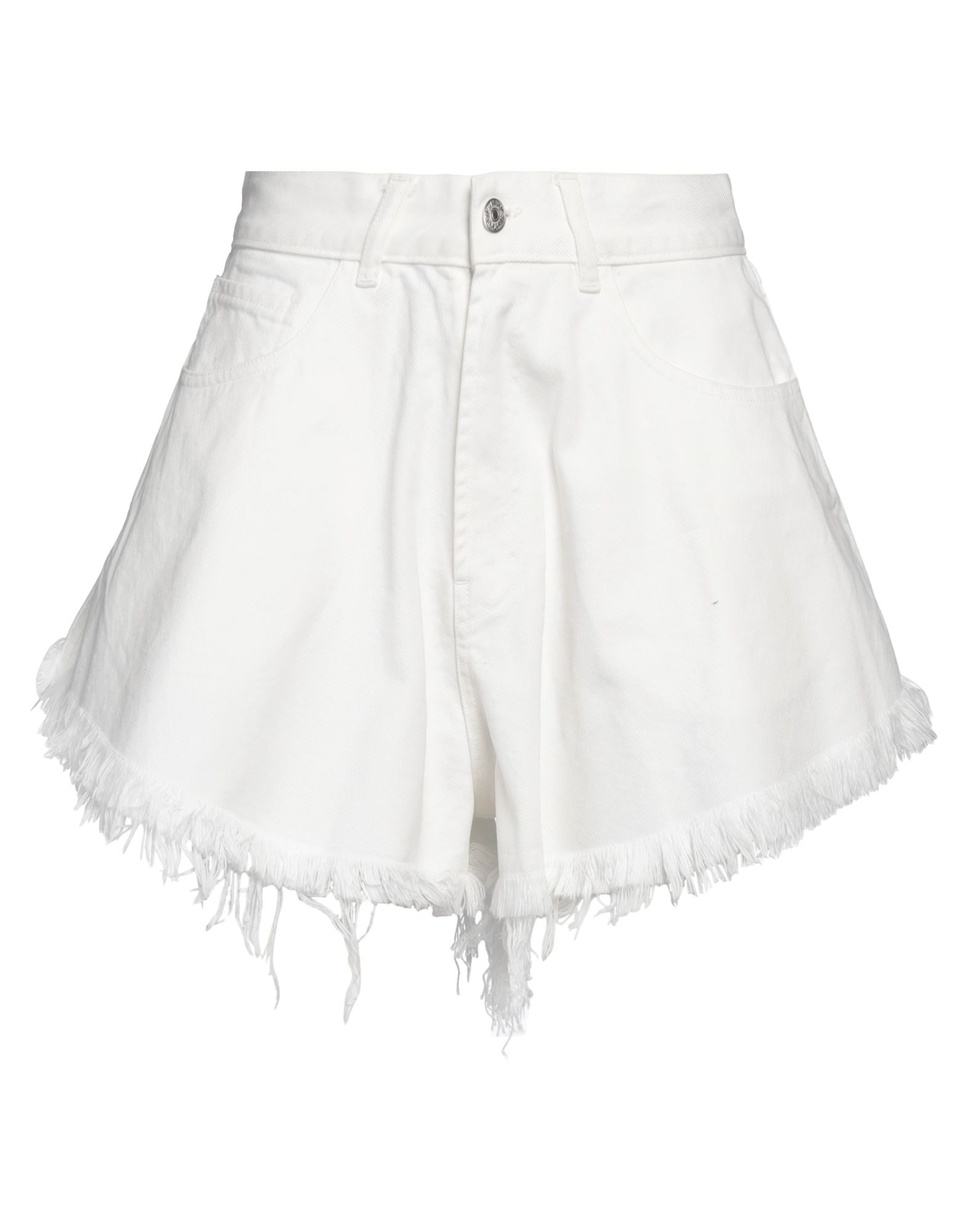 FORTE DEI MARMI COUTURE Jeansshorts Damen Weiß FORTE DEI MARMI COUTURE Jeansshorts Damen Weiß von FORTE DEI MARMI COUTURE