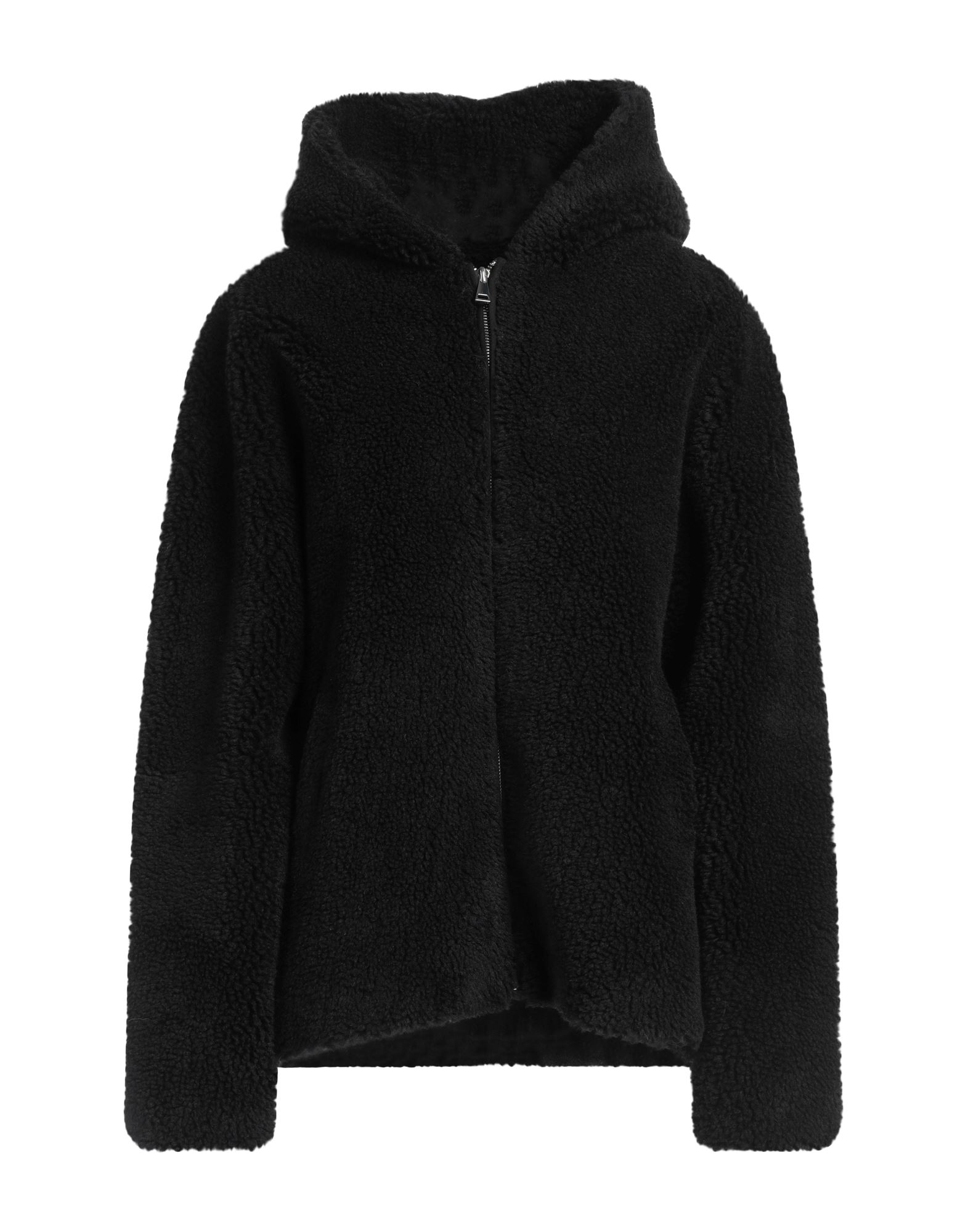 FORTE DEI MARMI COUTURE Shearling- & Kunstfell Damen Schwarz von FORTE DEI MARMI COUTURE