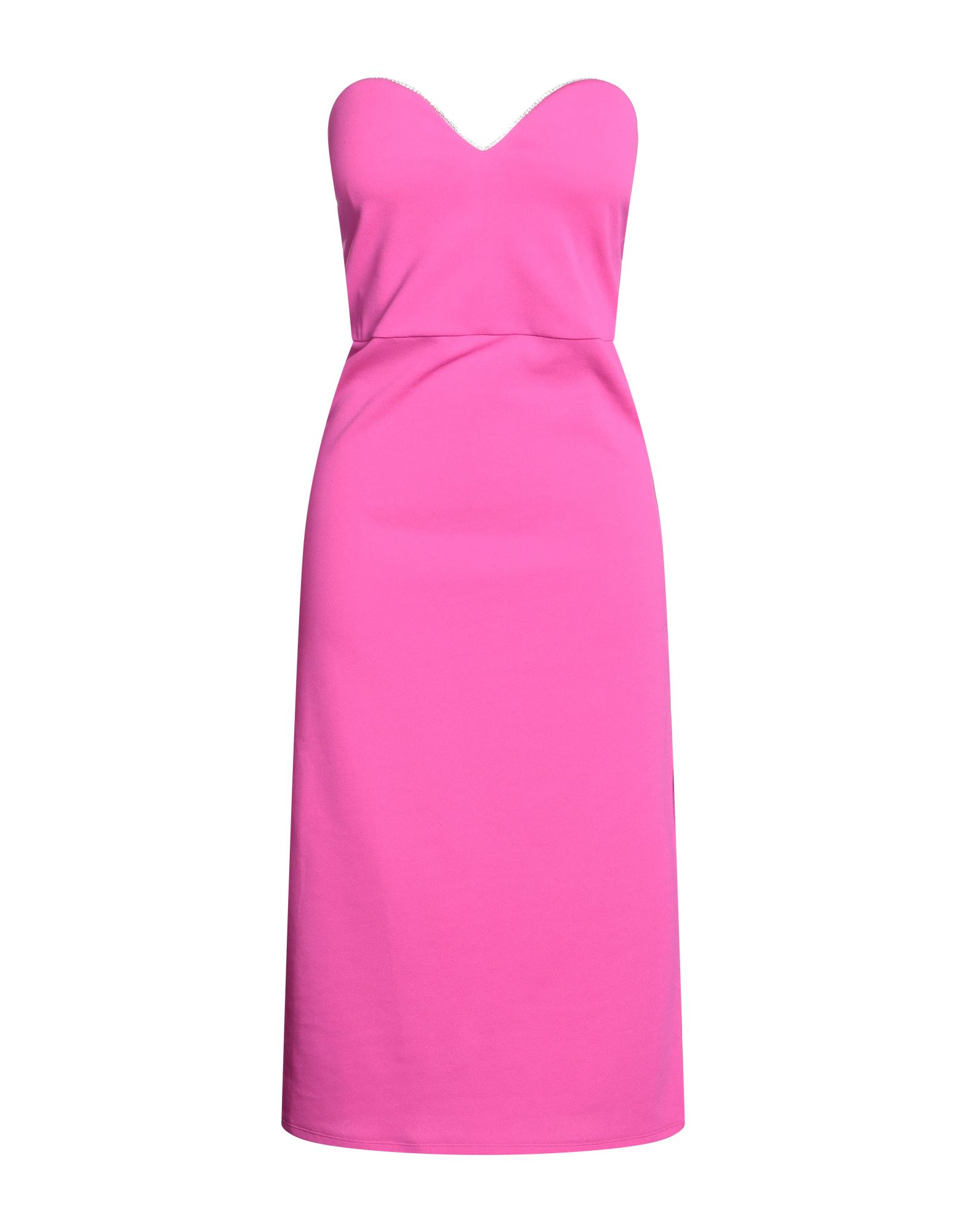 FORTE DEI MARMI COUTURE Midi-kleid Damen Fuchsia von FORTE DEI MARMI COUTURE